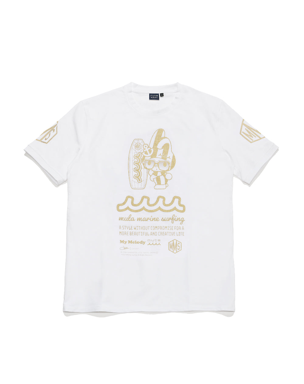 My Melody × muta MARINE SURFING ストレッチTシャツ [全3色] – muta