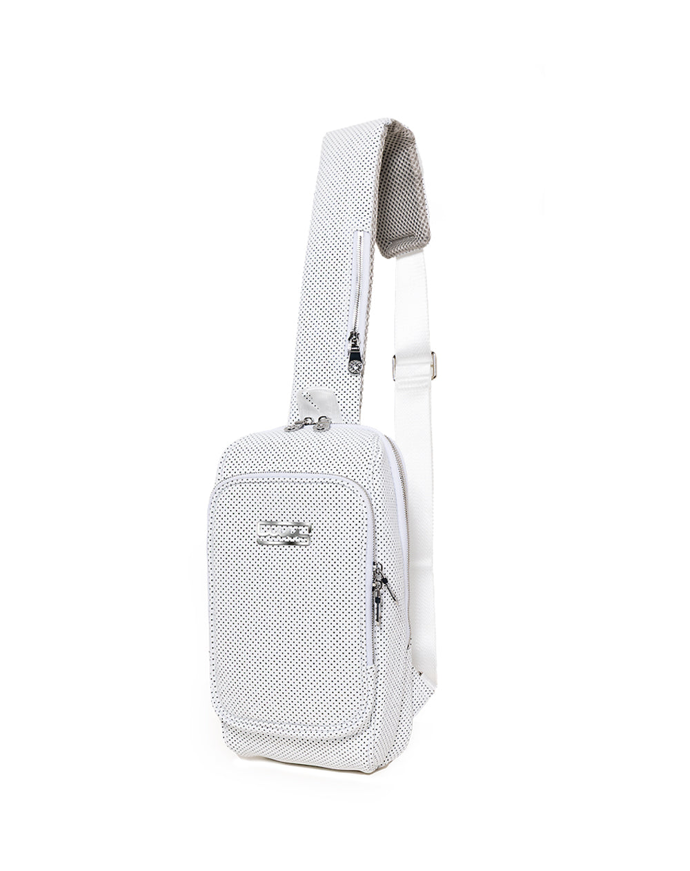 CONTINUA パンチングエシカルレザー ボディバッグ [全4色