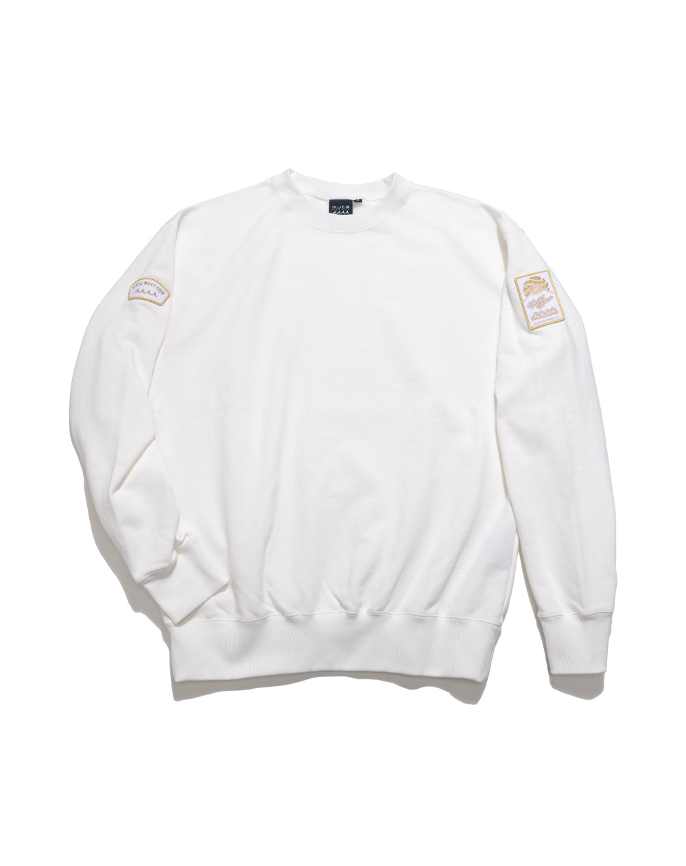 ワッペン クルーネックスウェット [全3色] – muta Online Store