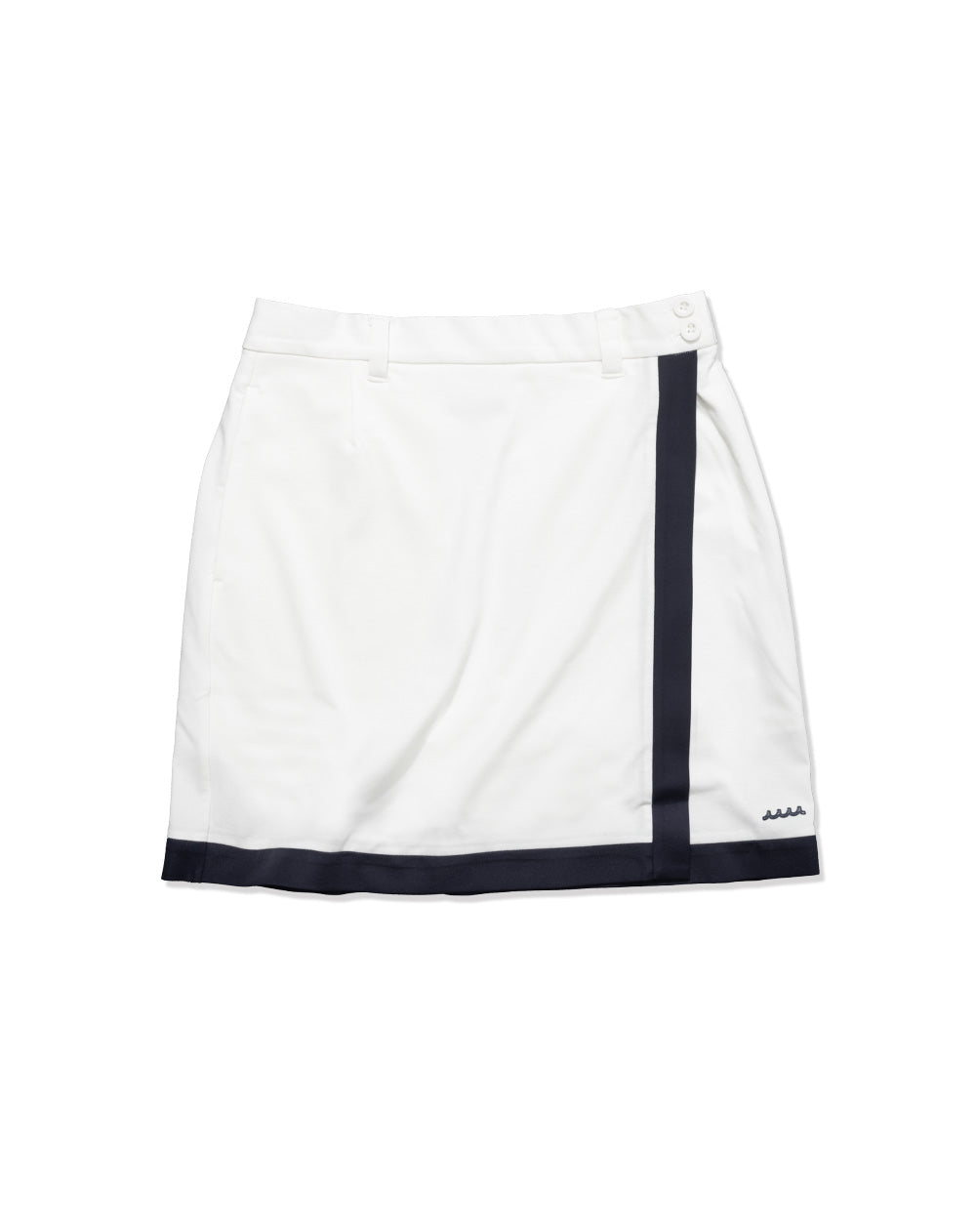 バイカラー ラップスカート [全4色] – muta Online Store