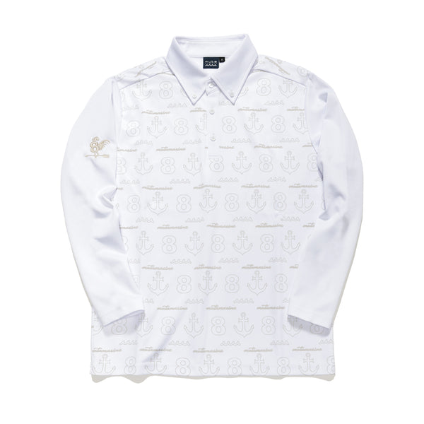 MARINE MUTA ボタンダウンシャツ ホワイト muta MARINE – muta Online Store