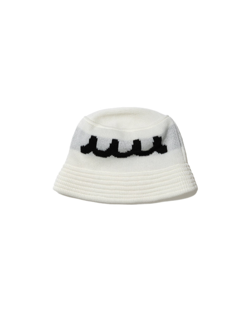ACANTHUS × muta MARINE Logo Knit Bucket Hat [全4色]