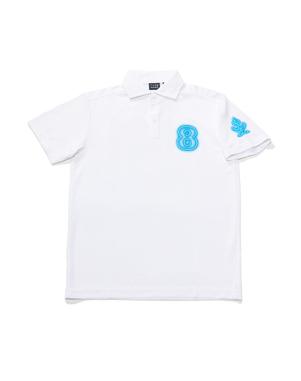【BANDEL×muta】コラボ　ポロシャツ　ホワイト BANDEL BANDEL×muta Limited S/S Polo 2nd Ed. ポロシャツ