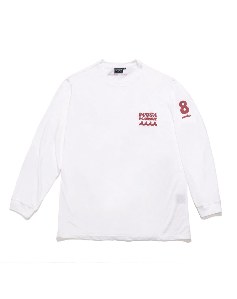Too Much Logo ロングTシャツ（スペア・リブ）（サイズ：M） 店舗限定：muta Salone］ロングスリーブTシャツ (WAVE) – muta