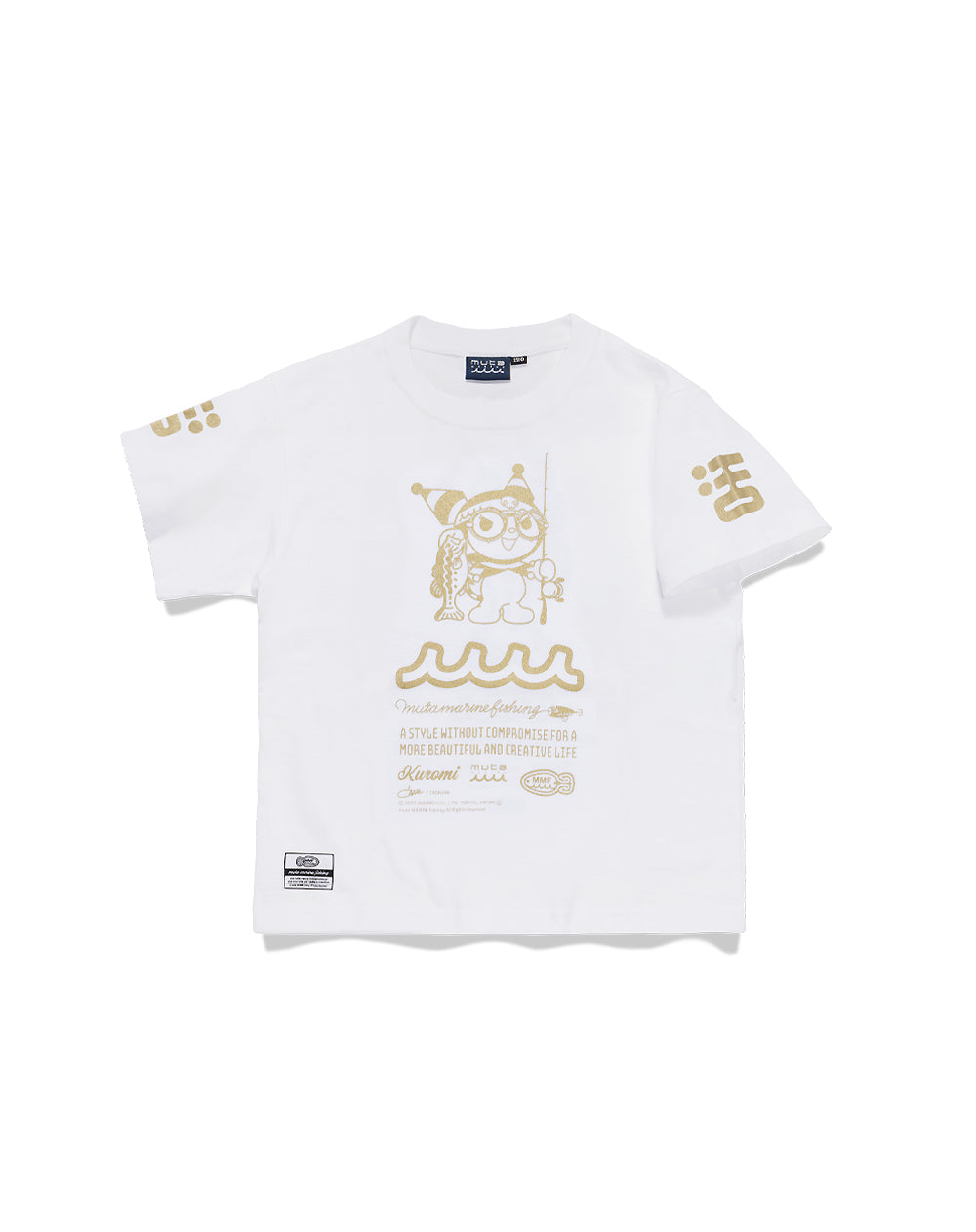 Kuromi × muta MARINE Fishing コットンTシャツ [全3色] (KIDS) – muta