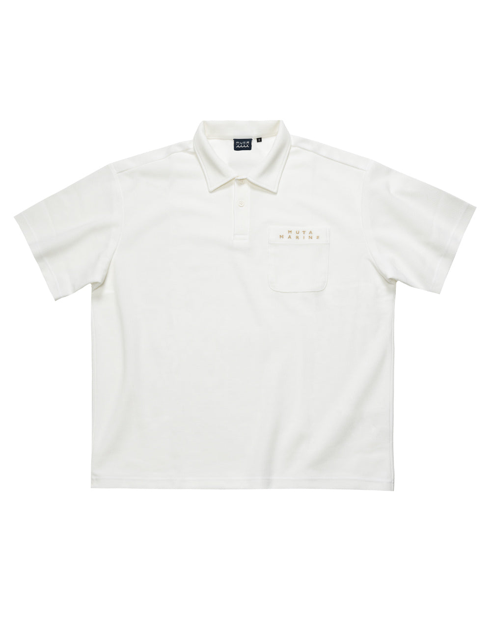 wrangler MUTA MARINE ポロシャツ ホワイト wrangler MUTA MARINE ポロシャツ ホワイト wrangler様専用 MUTA