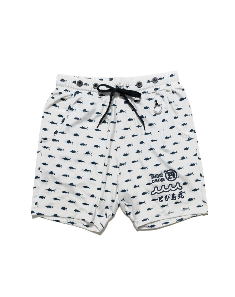 【10/17 AM11:00より販売開始】［WEB限定］とび島丸 × MMF ラッシュショートパンツ [全3色]