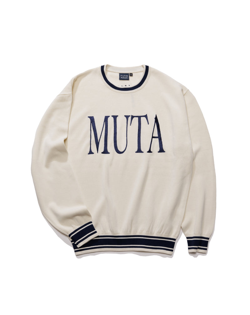 BIGロゴ クルーネックセーター [全3色] – muta Online Store