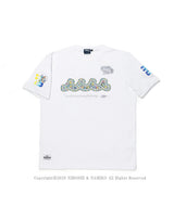 ［EVENT / WEB限定］NAMIKO (NIBOSHI&) × muta MARINE Fishing Tシャツ (カスミアジ) [全2色]