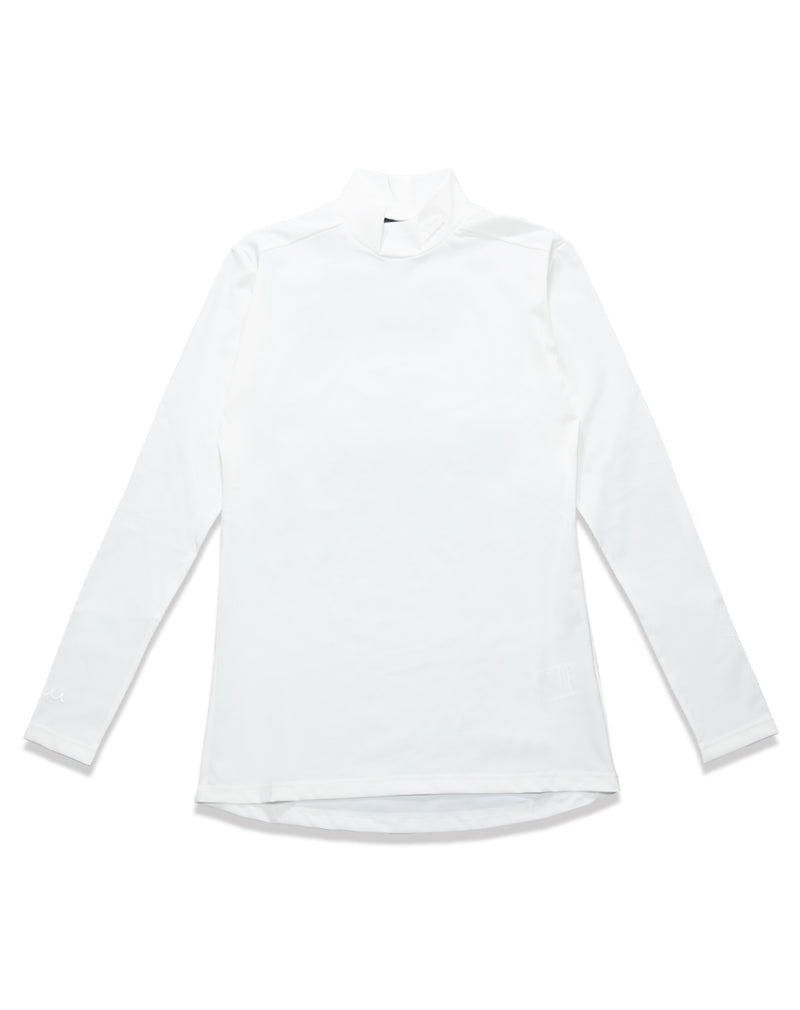 WEB限定］モックネック ロングスリーブTシャツ (WOMAN) [全2色] – muta