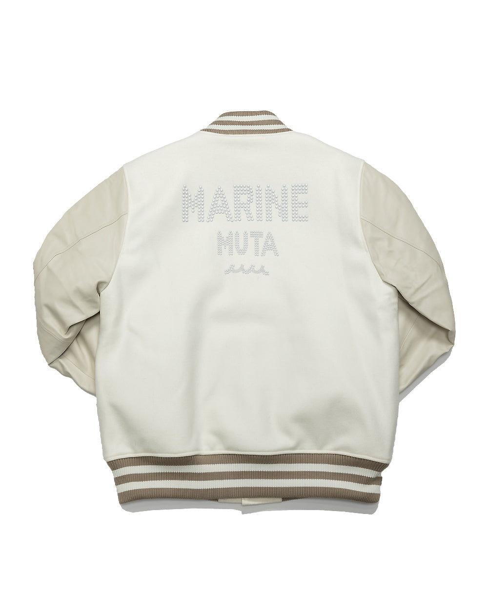 Spain leather STADIUM JACKET – muta Online Store