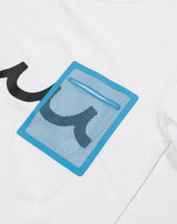 ACANTHUS × muta MARINE Mesh Trimming Pocket Tee [全3色]