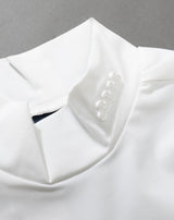 ［WEB限定］モックネック ロングスリーブTシャツ (WOMAN) [全2色]