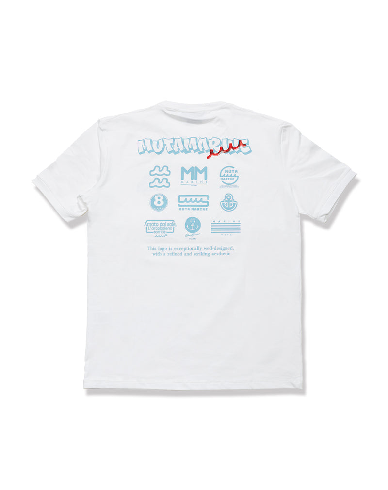 マルチロゴ ストレッチTシャツ [全3色] – muta Online Store