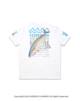 NAMIKO (NIBOSHI&) × muta MARINE Fishing Tシャツ (ヒラマサ) [全2色]