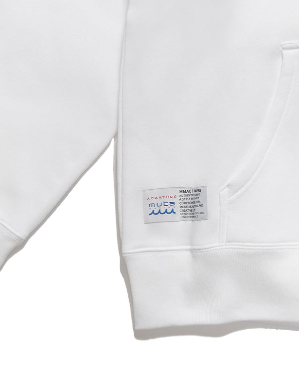 ACANTHUS × muta MARINE MA Logo Hooded Sweatshirts [全3色]