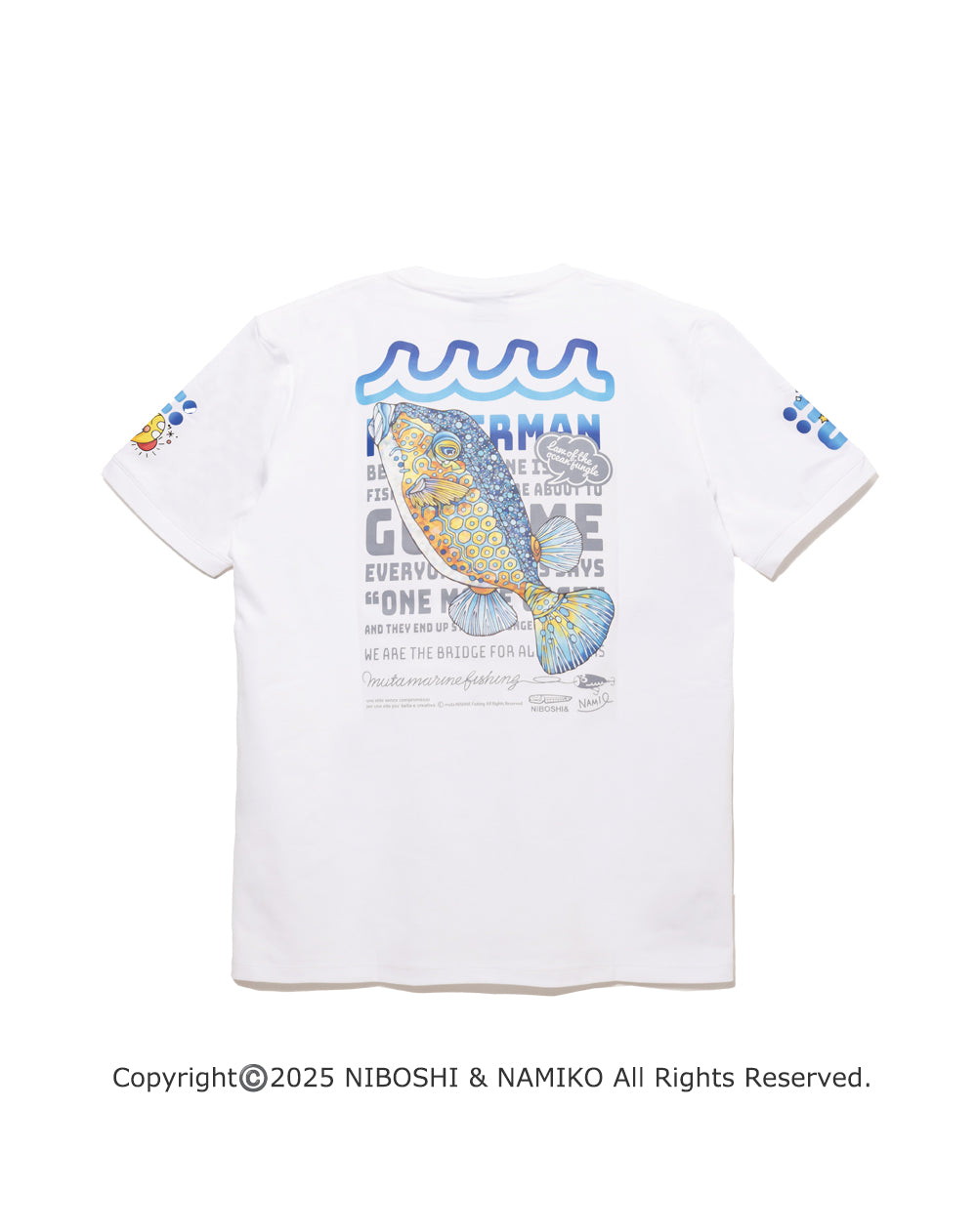 インゴシマ Tシャツ 限定50名 WEB / 一部店舗限定］NAMIKO (NIBOSHI&) × muta MARINE Fishing