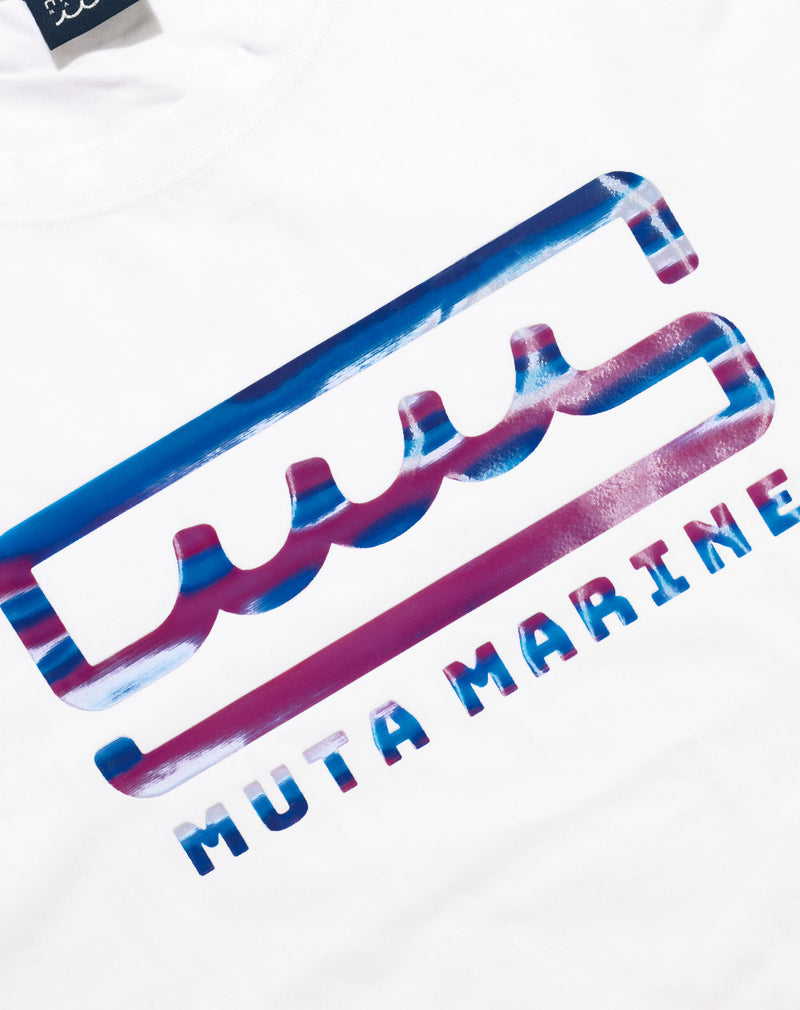 MUTA MARINE BOX LOGO FILM ストレッチ Tシャツ ロンT BOX LOGO FILM ストレッチロングスリーブTシャツ [全3色] – muta