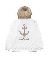 ［WEB限定］LEON × muta MARINE　中綿フード切替 プルパーカー