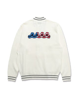 クロスケーブル ジップアップニット [全3色]