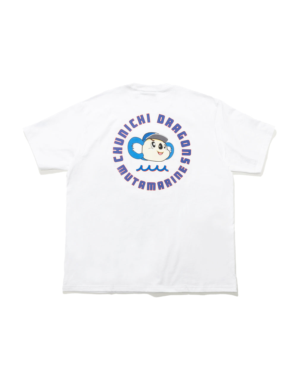 【超レア・即完売品】新品タグ付 muta MARINE ゴムプリント Tシャツ 中日ドラゴンズ × muta MARINE ドアラ コットンTシャツ 2026 [全2色
