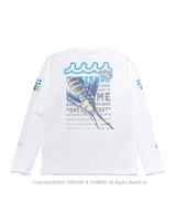 ［EVENT / WEB限定］NAMIKO (NIBOSHI&) × muta MARINE Fishing ロングスリーブTシャツ (マカジキ) [全2色]