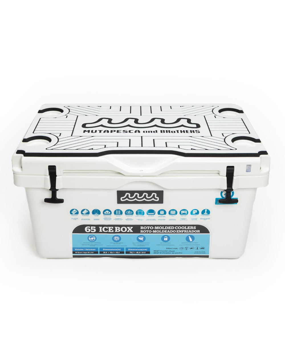 SEAページ　5枚 WEB限定］SeaDek®︎ × muta MARINE HARD COOLER 65L [全3色] – muta