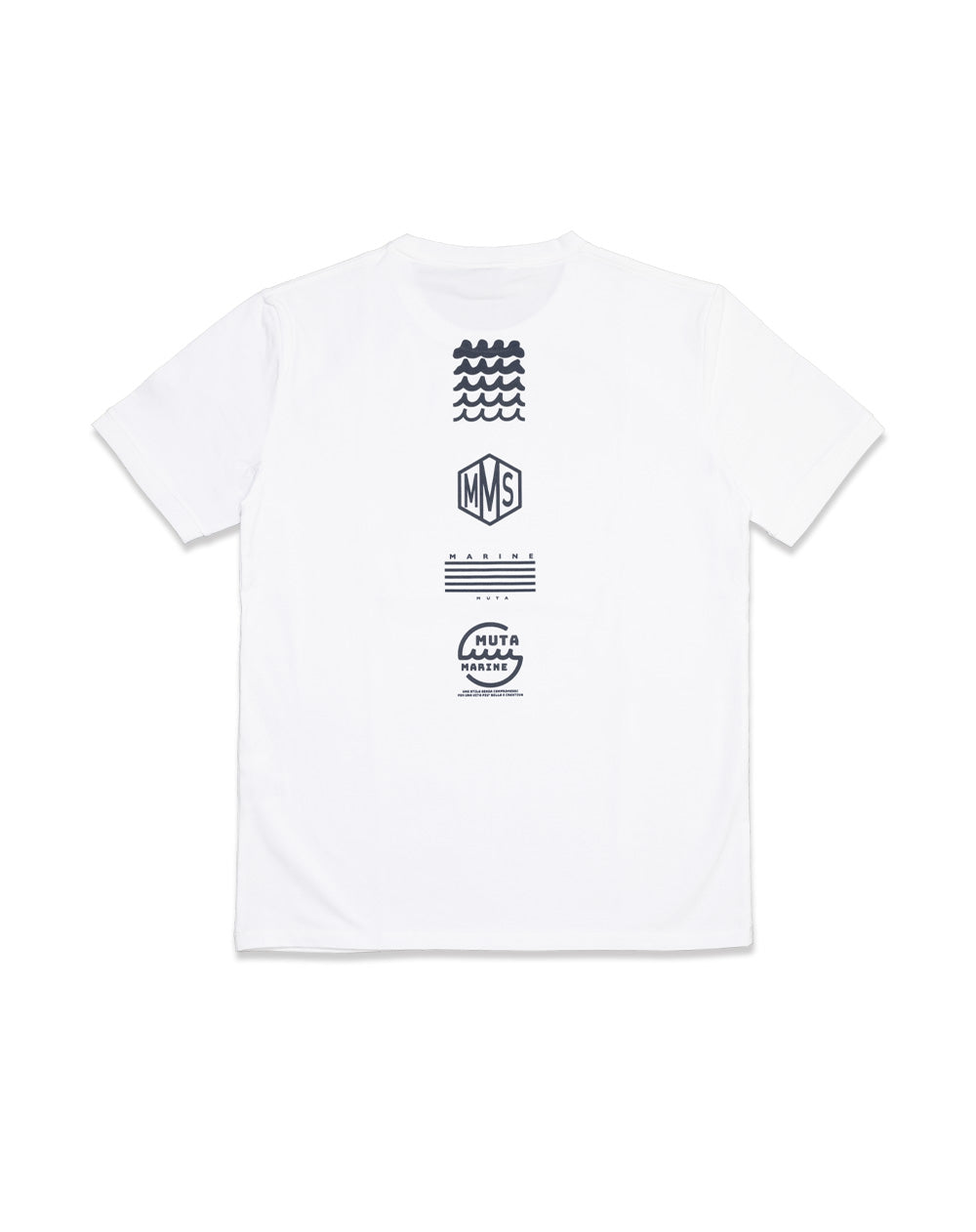 【国内買付】muta バーチカルロゴ入り半袖Tシャツ バーチカルロゴ Tシャツ(A) [全3色] – muta Online Store