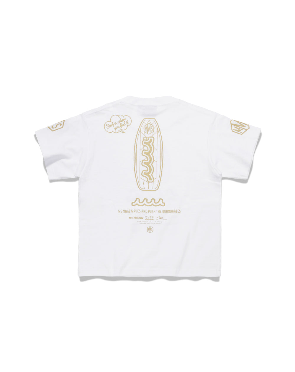 My Melody × muta MARINE SURFING コットンTシャツ [全3色] (KIDS