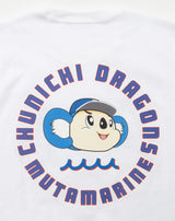 【2/1(日) 11:00より販売開始】中日ドラゴンズ × muta MARINE ドアラ コットンTシャツ [全2色]