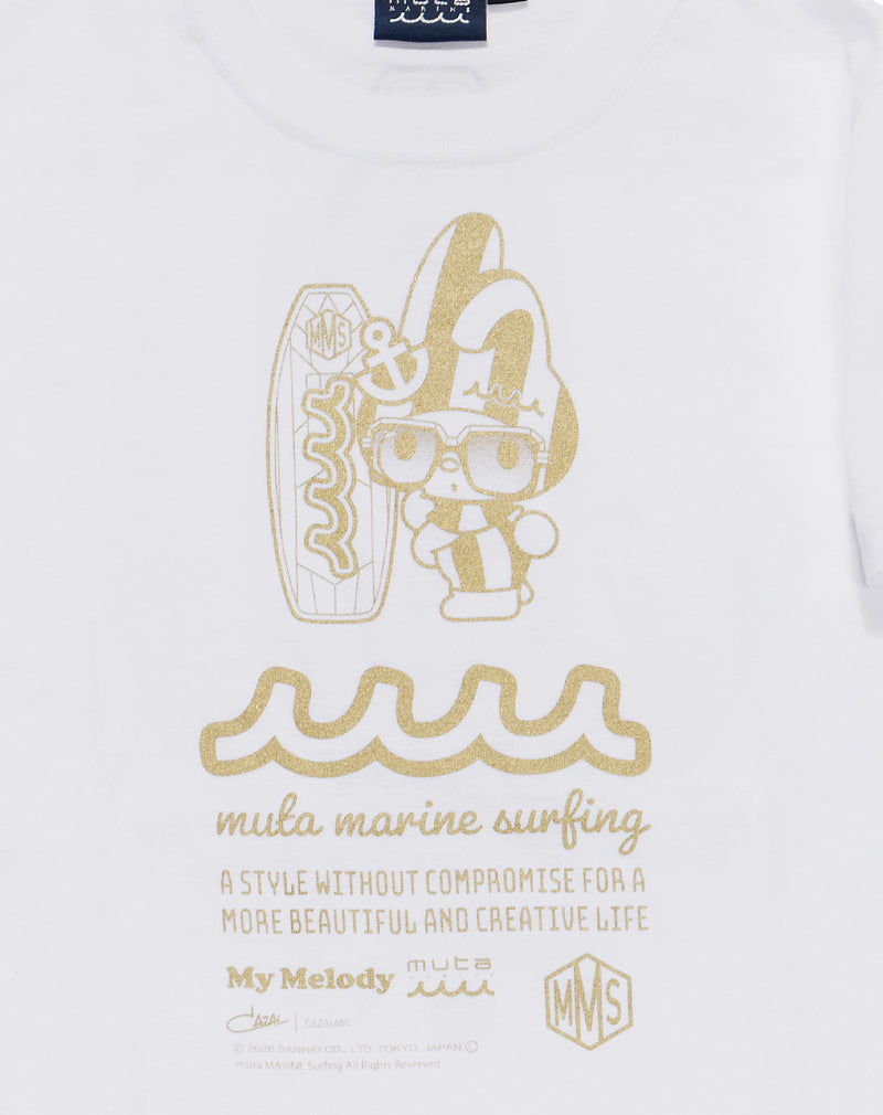 My Melody × muta MARINE SURFING コットンTシャツ [全3色] (KIDS
