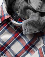 ACANTHUS × muta MARINE Hooded Flannel Shirts [全2色]