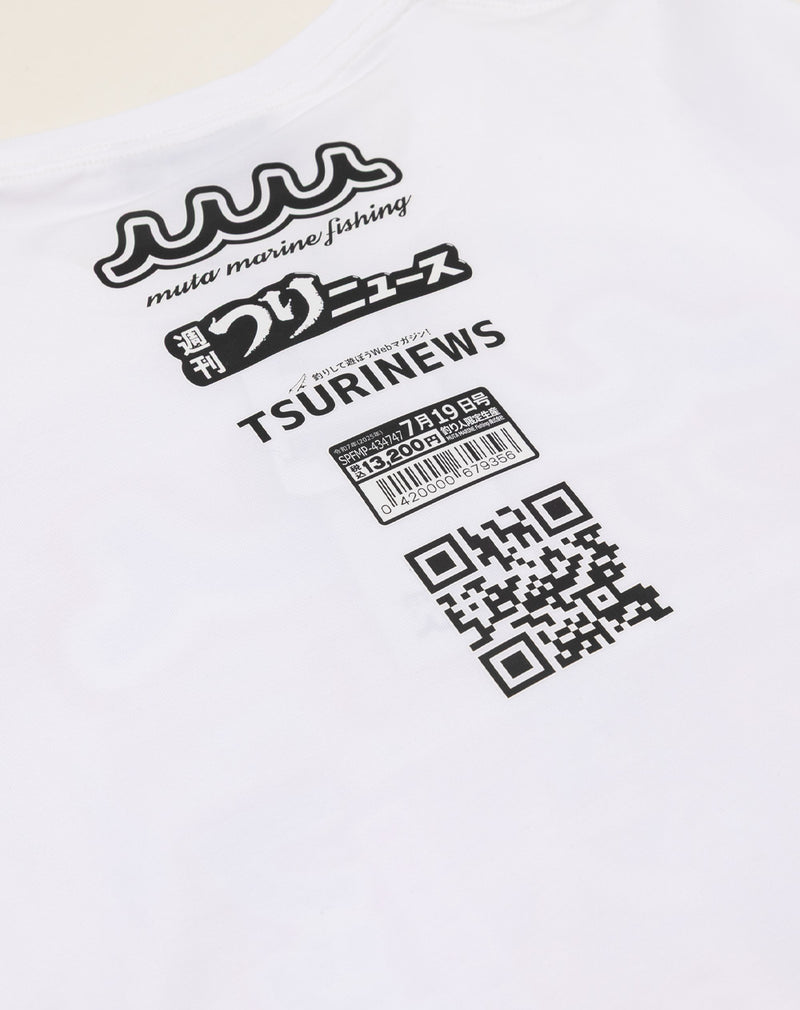 TSURINEWS × muta MARINE Fishing Tシャツ