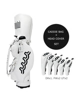 自立式キャディバッグ＆ヘッドカバーセット (CONTINUA) [全2色]