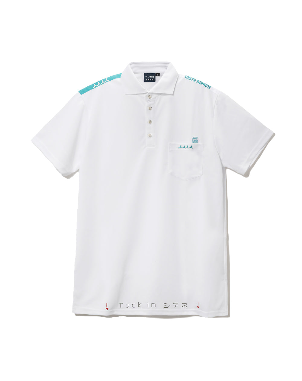 Tuck in シテネ ポロシャツ [全7色] – muta Online Store