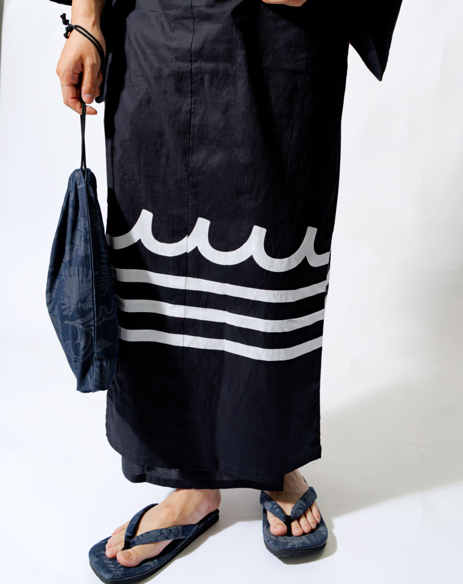 SOMENUKI YUKATA 染抜き浴衣 (WAVE) – muta Online Store