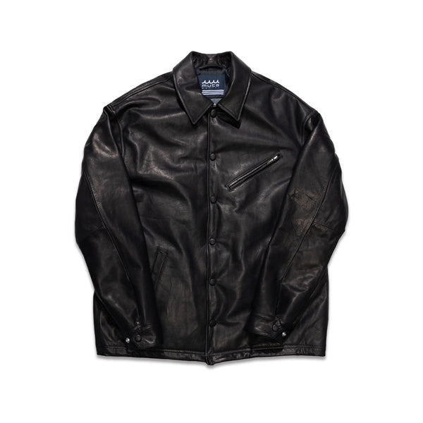 ACANTHUS x muta MARINE Leather Coaches Jacket – muta Online 