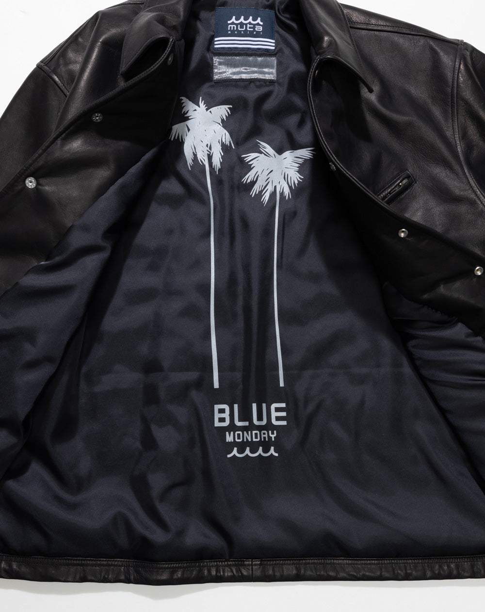 ACANTHUS x muta MARINE Leather Coaches Jacket – muta Online Store