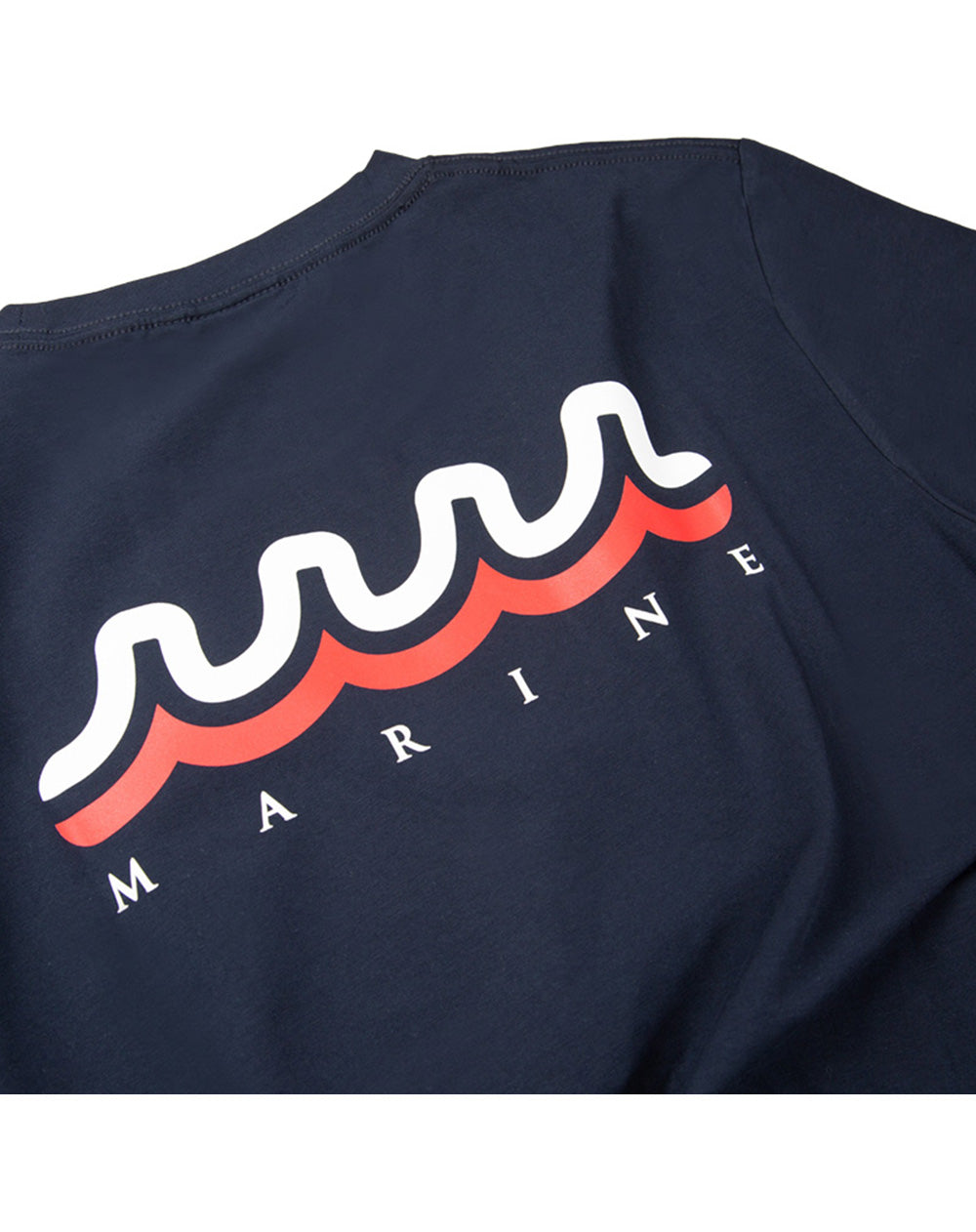UN3D. RECTANGLE LOGO TUCK T Tシャツ UN3D. - RECTANGLE LOGO TUCK T / レクタングルロゴタックT
