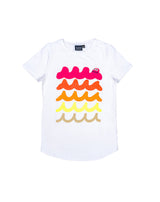 KIDS RAINBOW WAVE Tシャツ [全3色]