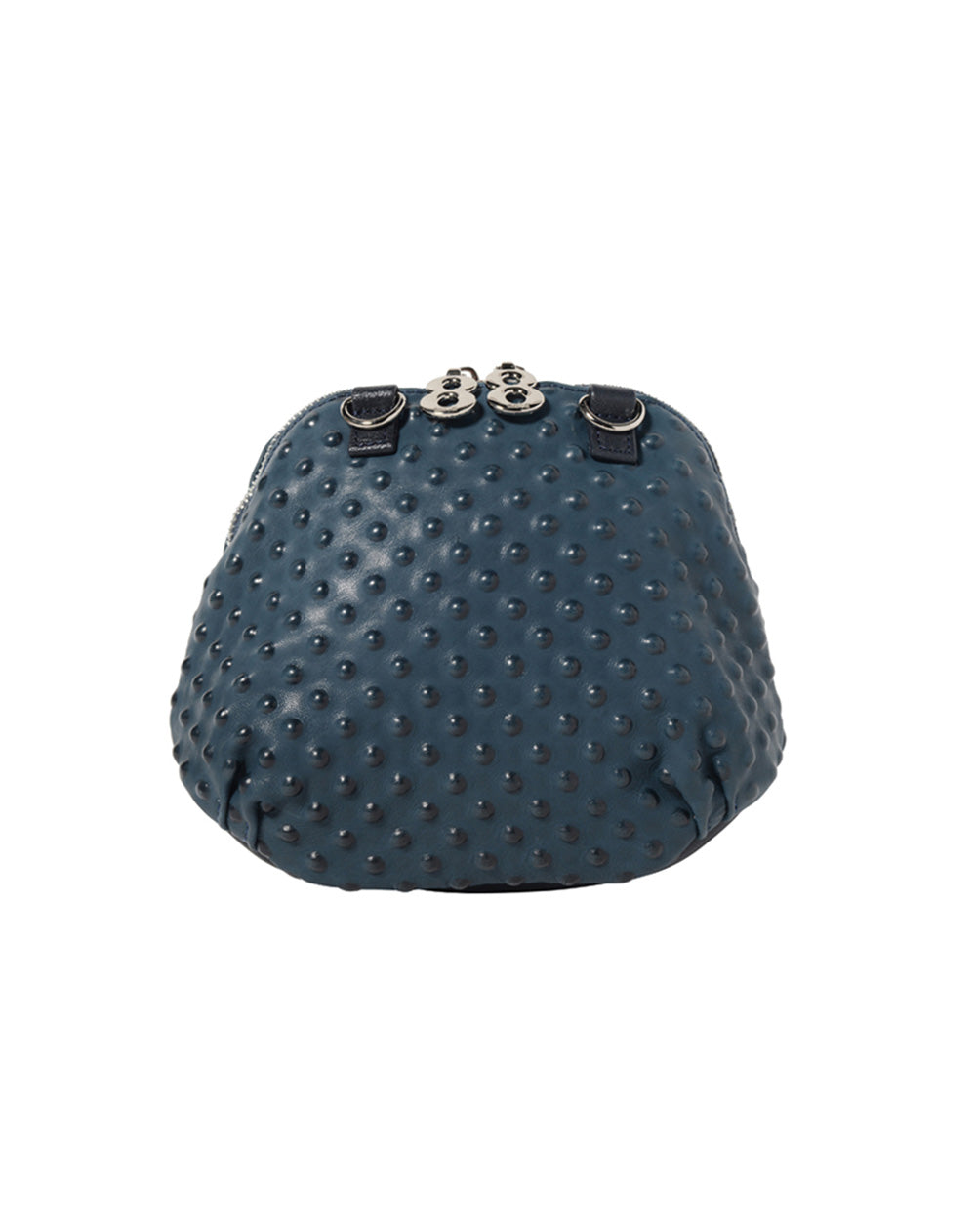 【美品】muta ムータ エンボス DOT ポーチバッグ ゴート革 ドット 黒 muta ムータ エンボス DOT ポーチバッグ ゴート革 ドット 黒