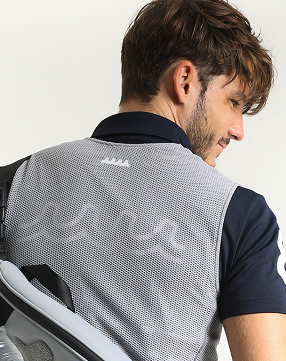 ストレッチメッシュジレ [全3色] – muta Online Store