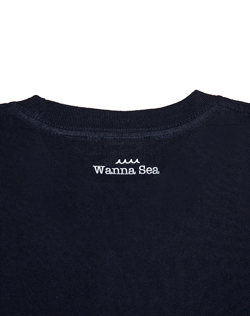 ONE POINT 8KNOT Tシャツ [全3色]