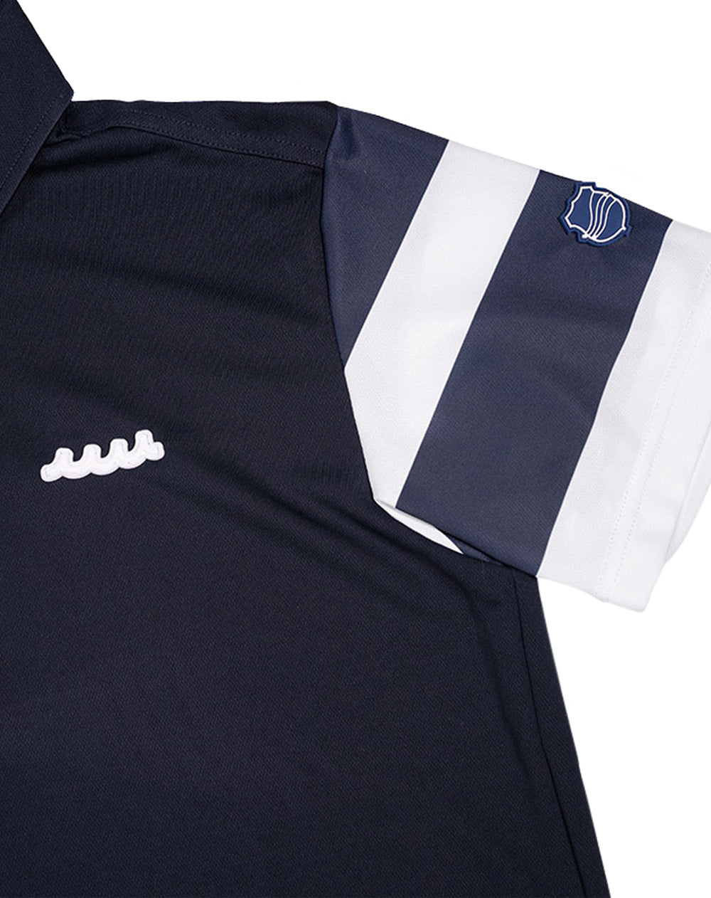 ムータマリン BORDER SLEEVE ポロシャツ ワッペン ネイビー XL BORDER SLEEVE ポロシャツ [全2色] – muta Online Store