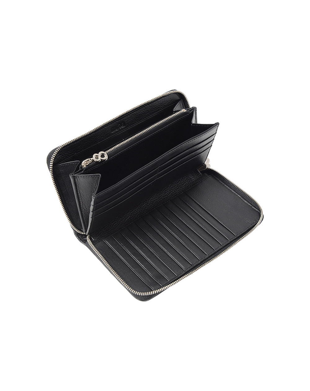 クロコダイル・イントレチャートLARGE ZIP長財布（ブラック） – muta