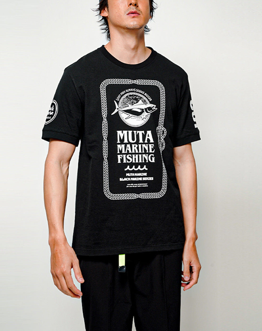 muta MARINE ブラック XXL Tシャツ CENTURION BOATS × LEON × muta MARINE Tシャツ – muta Online Store