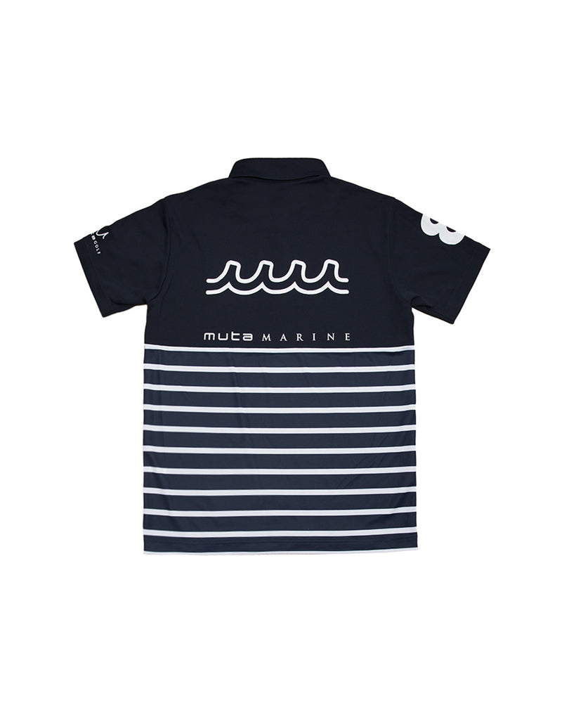 muta MARINE GOLF BACK BORDER ポロシャツ [全2色] – muta Online Store
