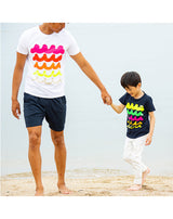 KIDS RAINBOW WAVE Tシャツ [全3色]