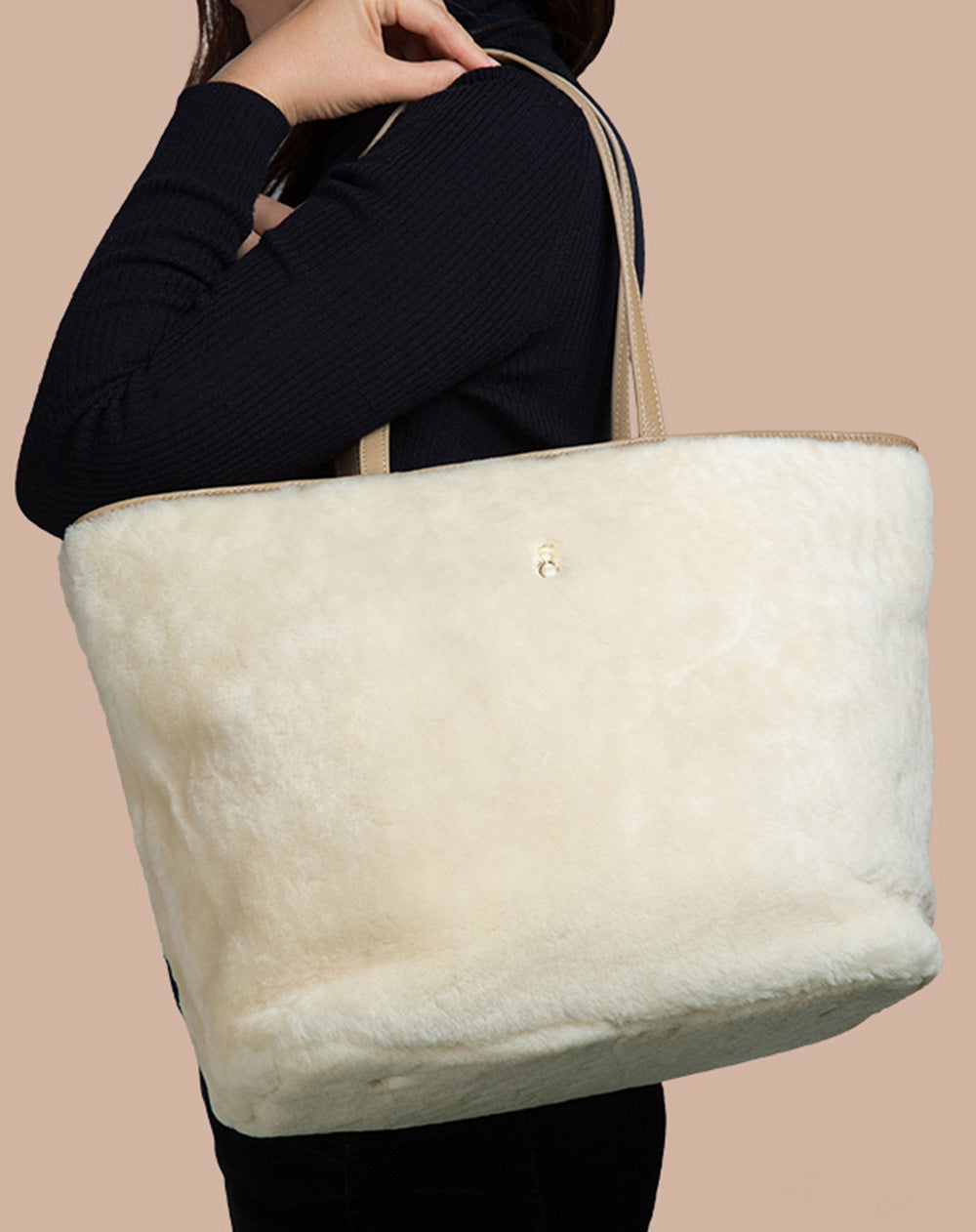 8トートバッグ・ムートン (ホワイト) – muta Online Store