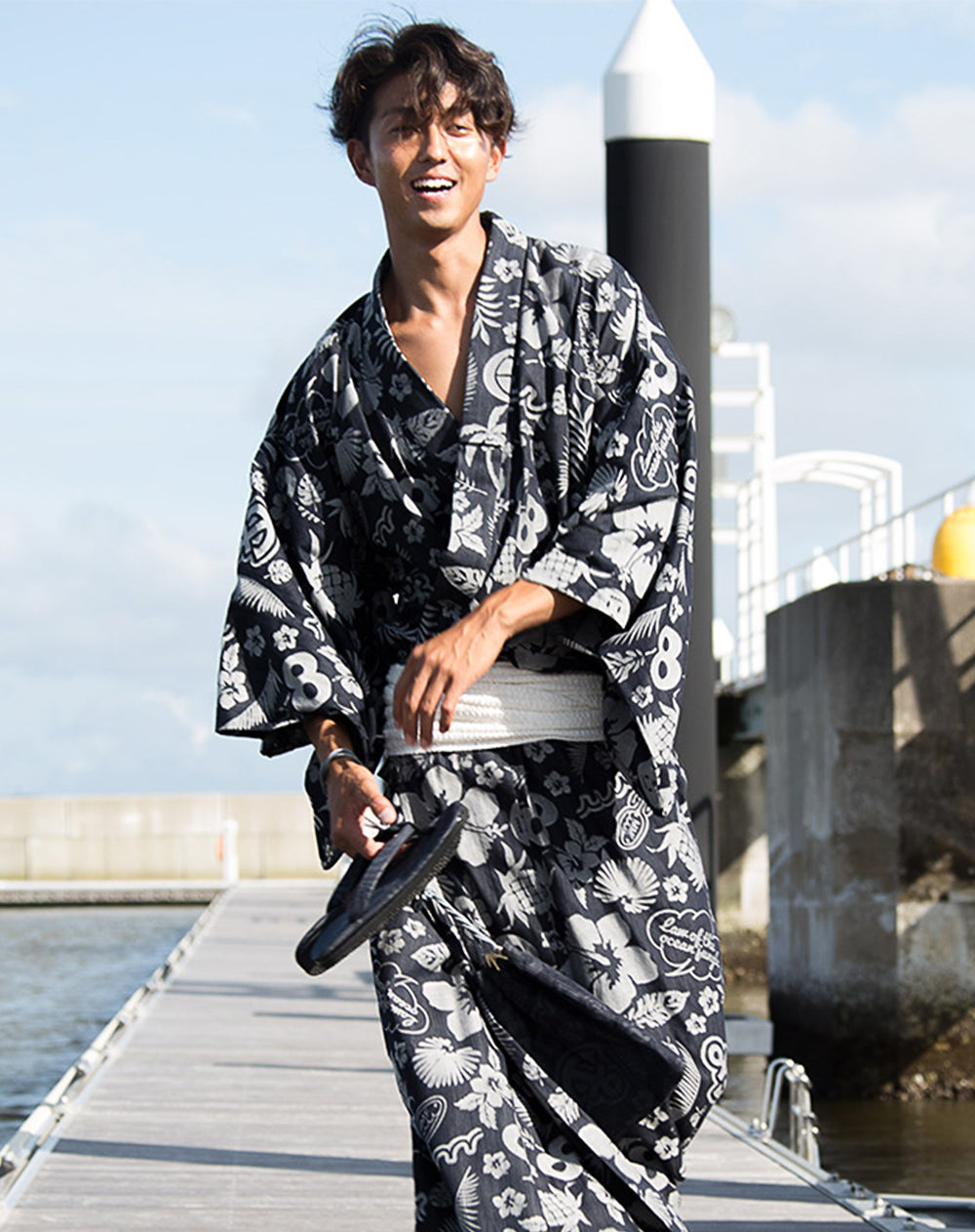 MEN'S MESH YUKATA 浴衣（ALOHA） – muta Online Store